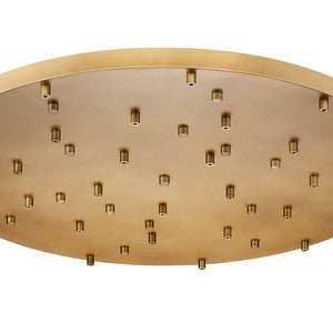 Multi Point Canopy 27 Light Ceiling Plate
