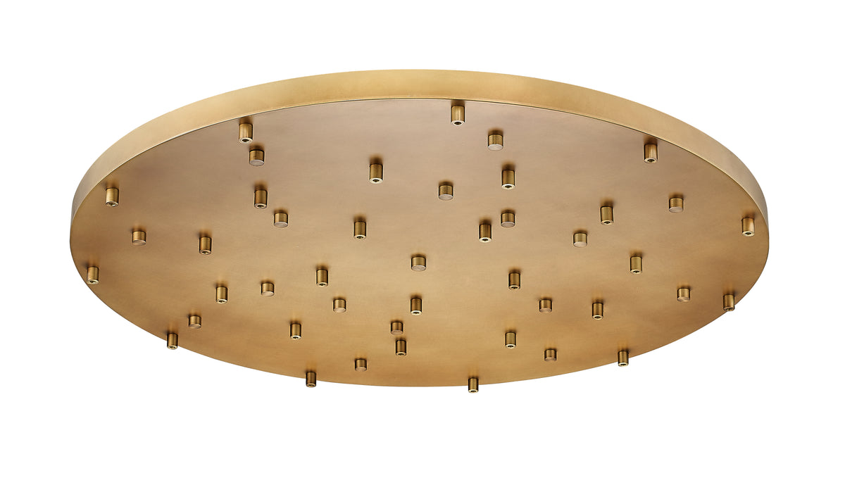 Multi Point Canopy 27 Light Ceiling Plate