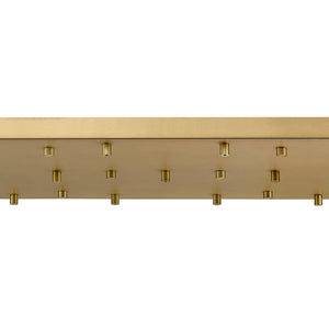 Multi Point Canopy 17 Light Ceiling Plate