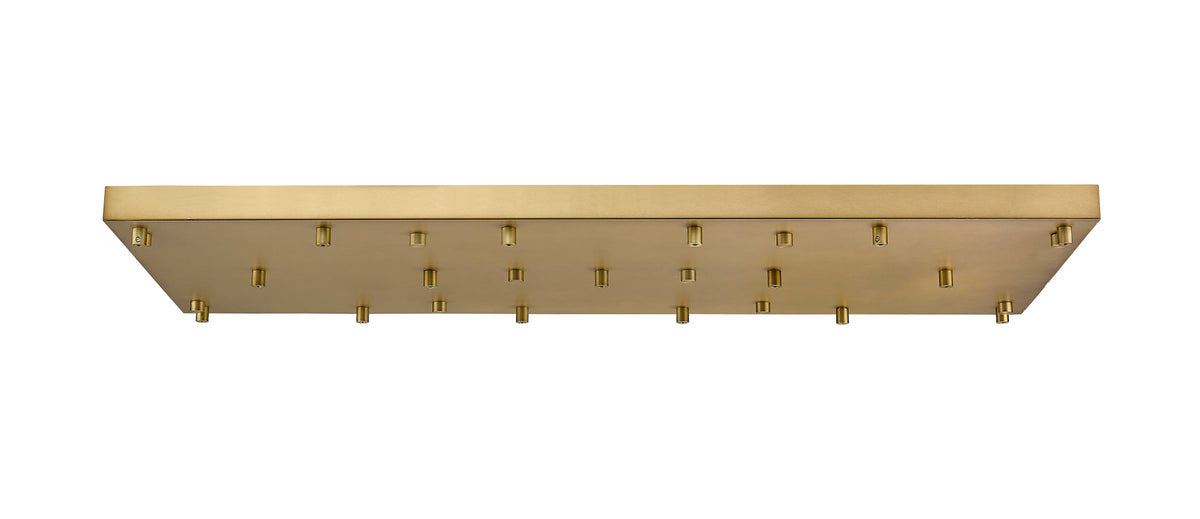 Multi Point Canopy 17 Light Ceiling Plate