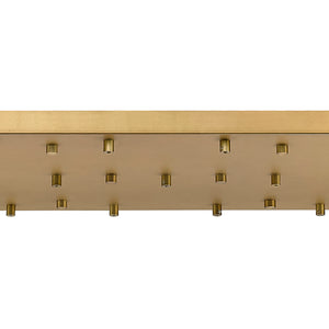 Multi Point Canopy 23 Light Ceiling Plate