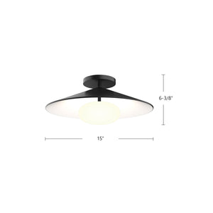 Cruz 15-in Flush Mount