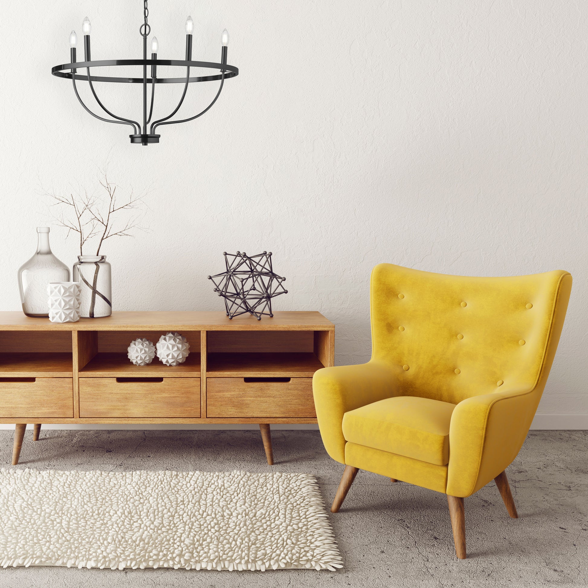 Cesar 29-in Chandelier