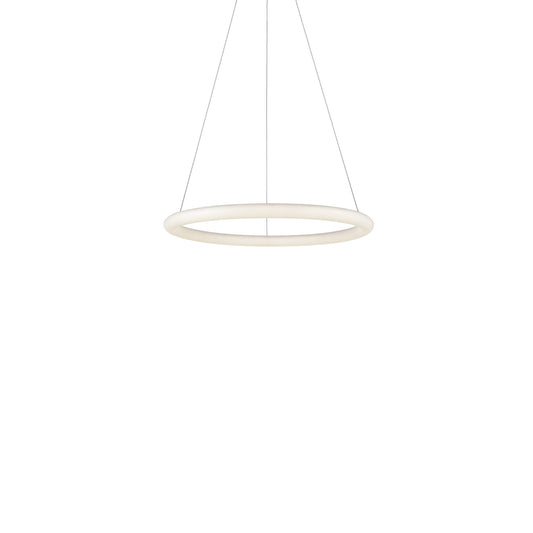 Cumulus Minor 24-in White LED Pendant