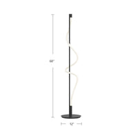 Cursive Floor Lamp