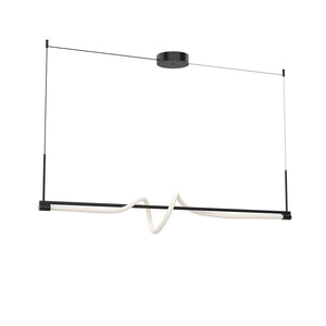 Cursive Linear Pendant