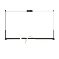 Cursive Linear Pendant