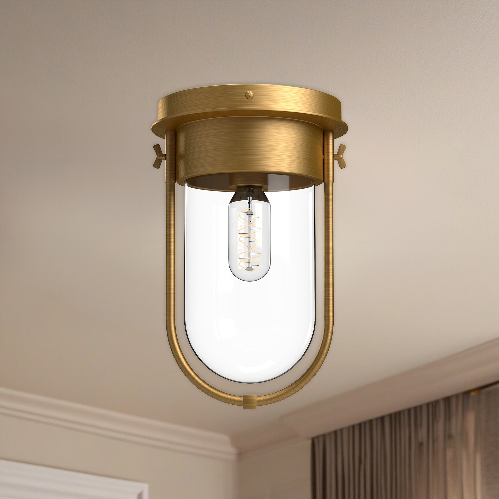 Cyrus 8-in Flush Mount