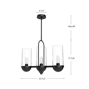 Cyrus 24-in Linear Pendant