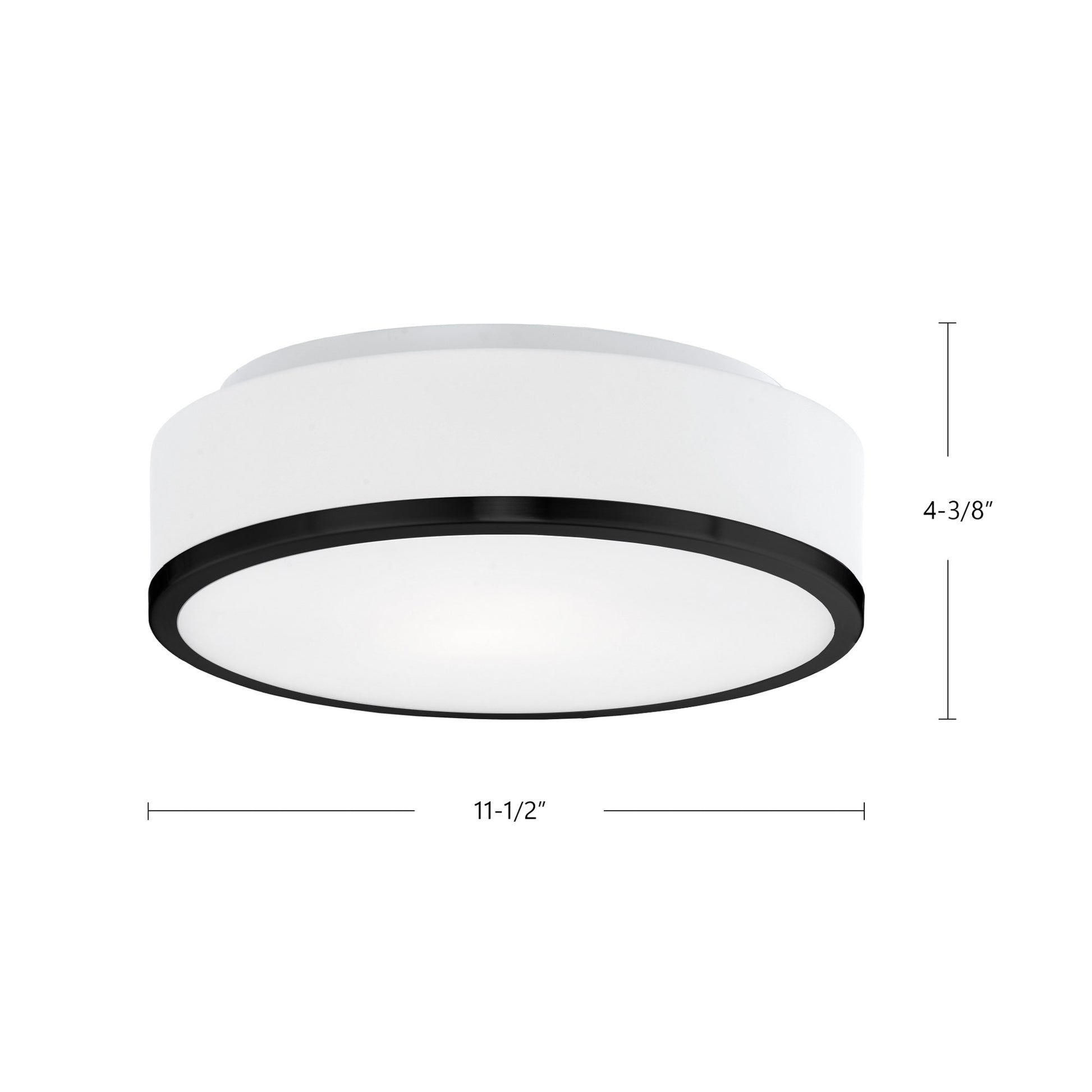 Charlie 12-in Flush Mount