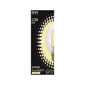 B10 E12 4.4W Clear