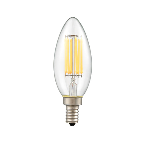 B10 E12 6W Clear