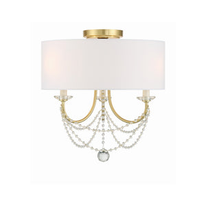 Delilah 15.75'' Semi Flush Mount