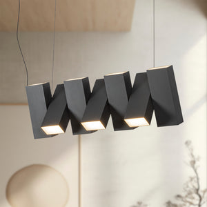 Domino 35-in Linear Pendant