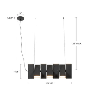 Domino Linear Pendant