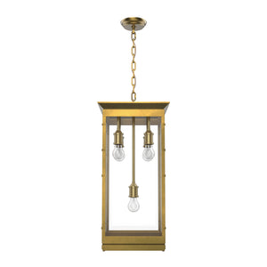 Douglas Vintage Brass 5 Lights Pendant