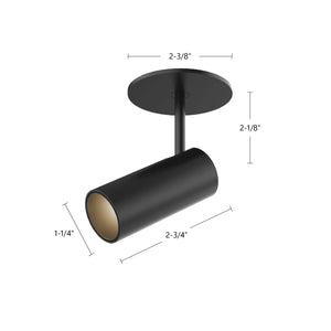 Downey 2-in Flush Mount