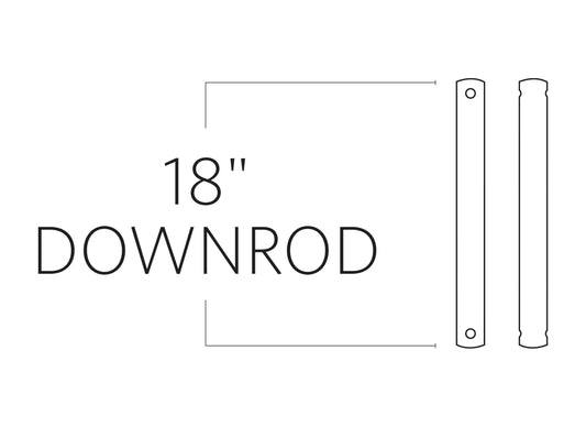 18" Downrod