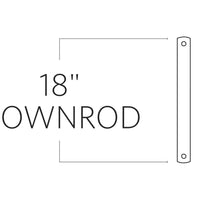 18" Downrod