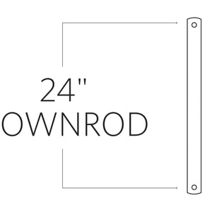 24" Downrod