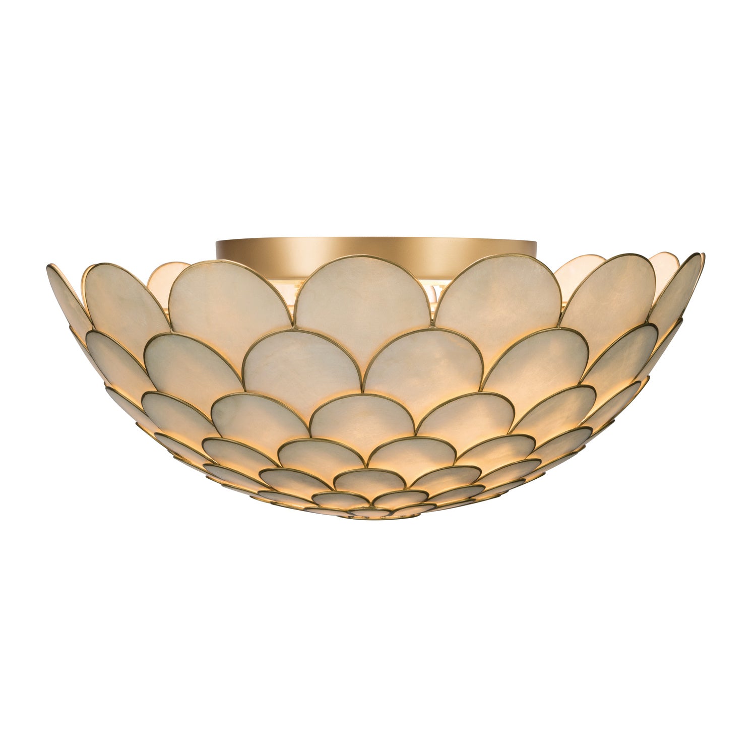 Darby 16'' LED Semi Flush Mount
