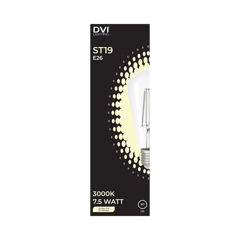 ST19 E26 7.5W Clear