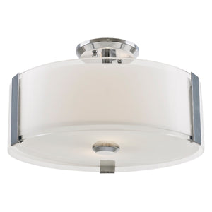 Zurich Small 3-LT Semi-Flush Mount