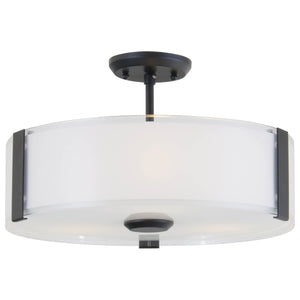 Zurich 3-LT Semi-Flush Mount
