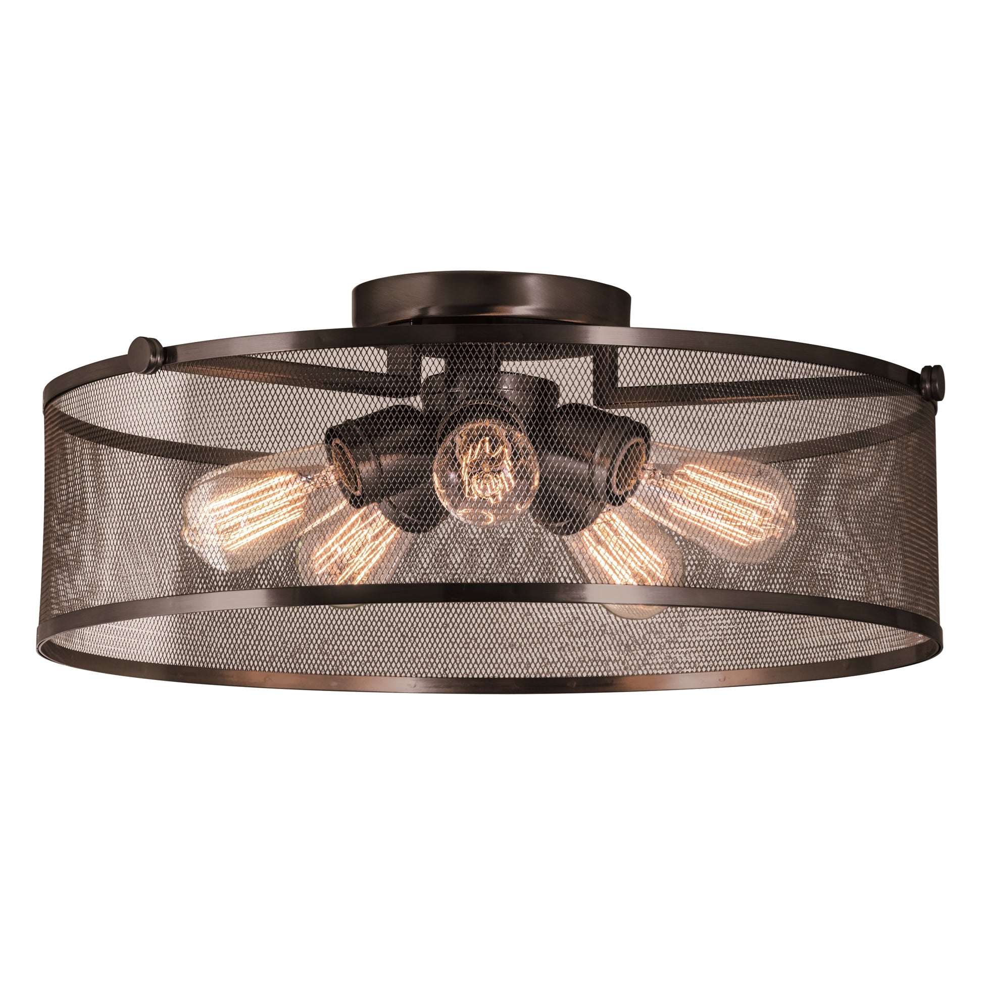 Gastown Large 5-LT Semi-Flush Mount