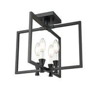 Carisbrooke 15" Semi-Flush