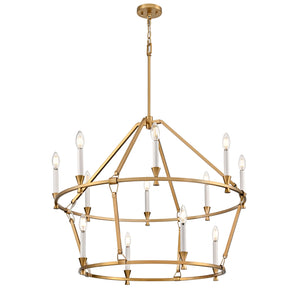 Carisbrooke 2 Tier Chandelier