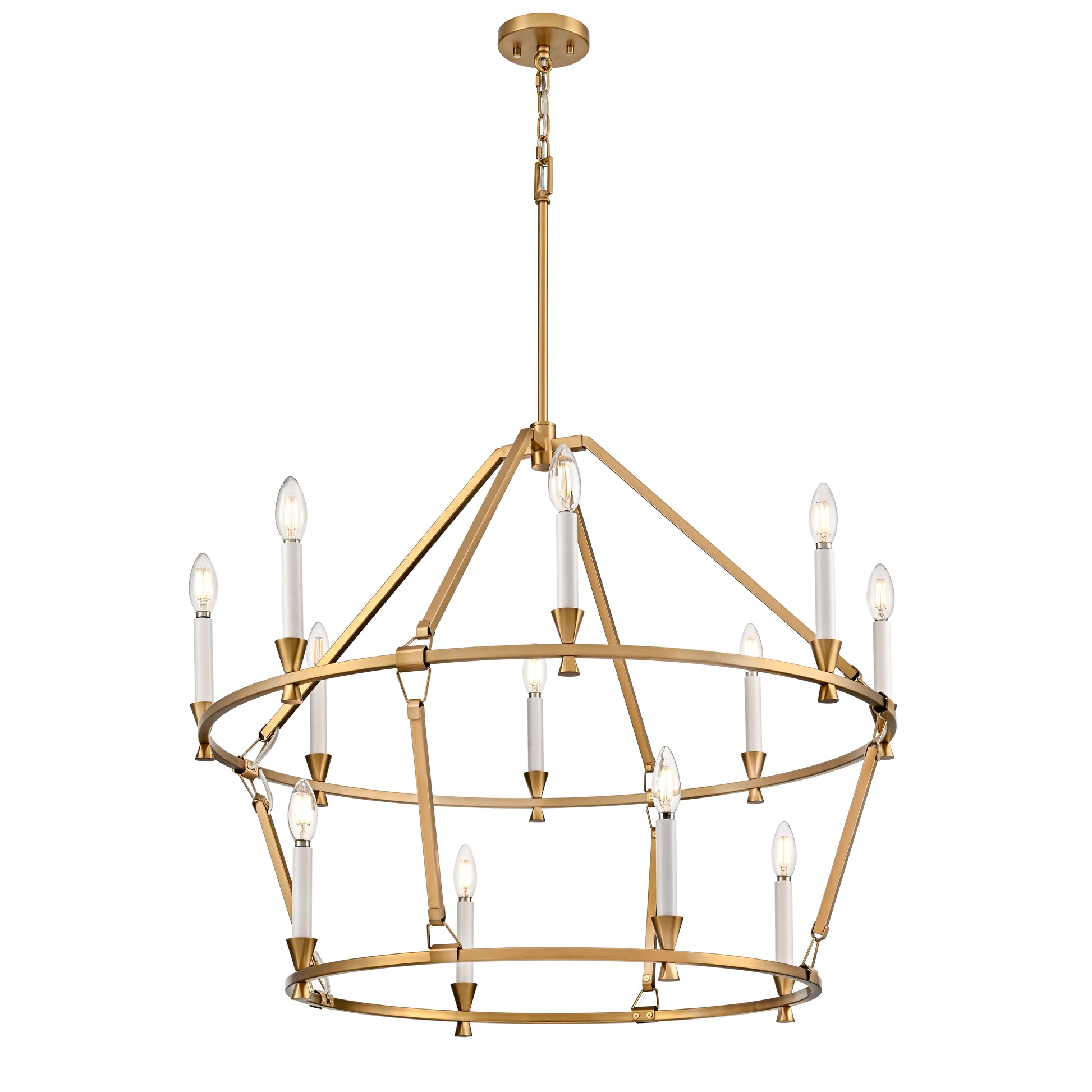 Carisbrooke 2 Tier Chandelier