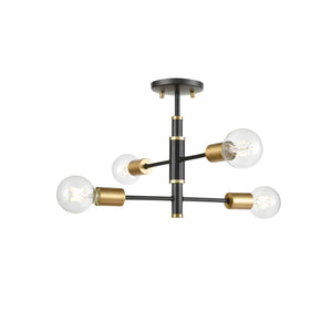 Lake Loft 4-LT Semi-Flush Mount