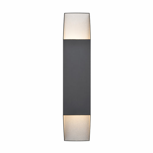 Brecon Outdoor Square 24" 2-LT Sconce