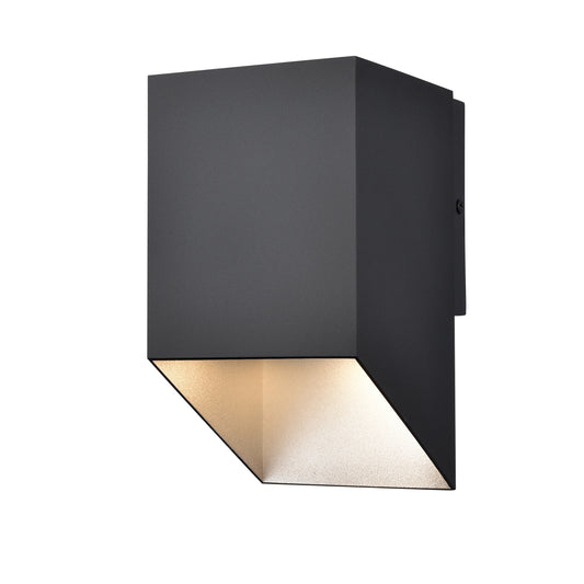 Brecon Outdoor Triangular 8.5" Sconce