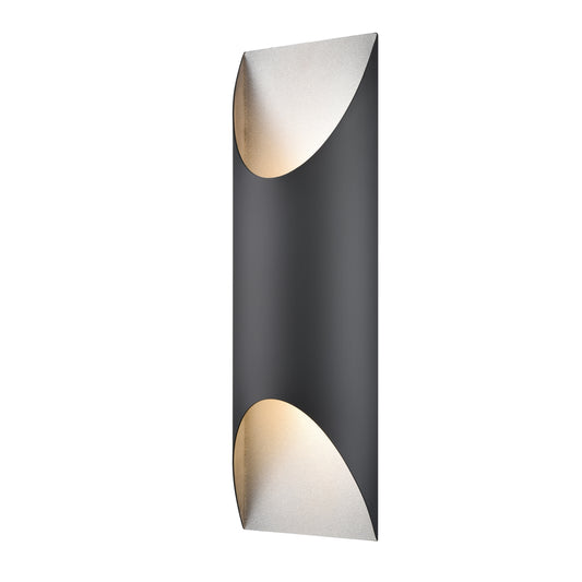 Brecon Outdoor Round 24" 2-LT Sconce