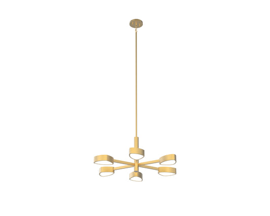 Northern Marches 6 Light Pendant