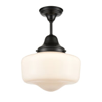 Schoolhouse Semi-Flush Mount