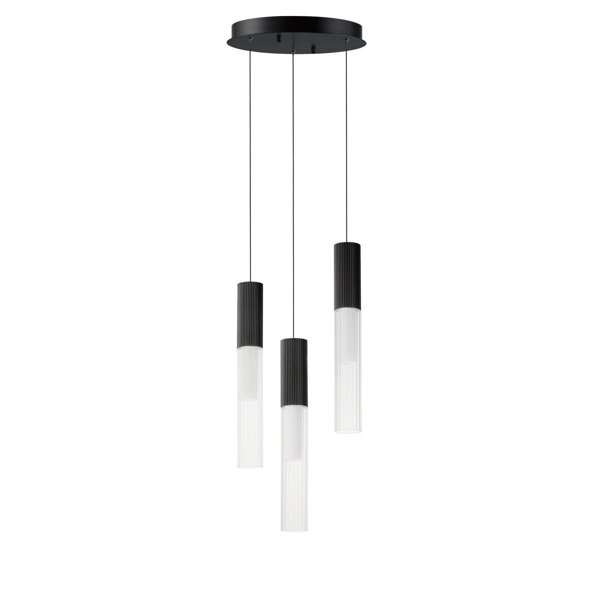Reeds 3-Light LED Pendant