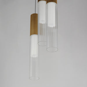 Reeds 3-Light LED Pendant