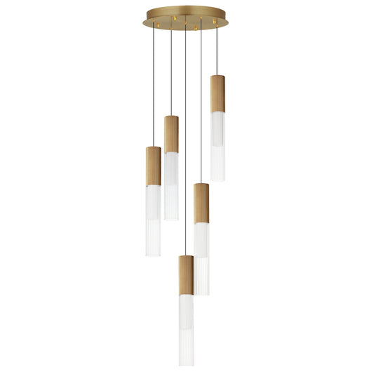 Reeds 5-Light LED Pendant