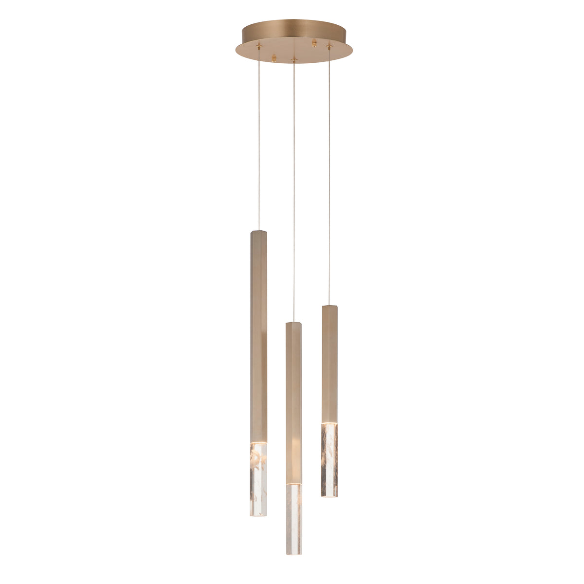Diaphane LED 3-Light Pendant