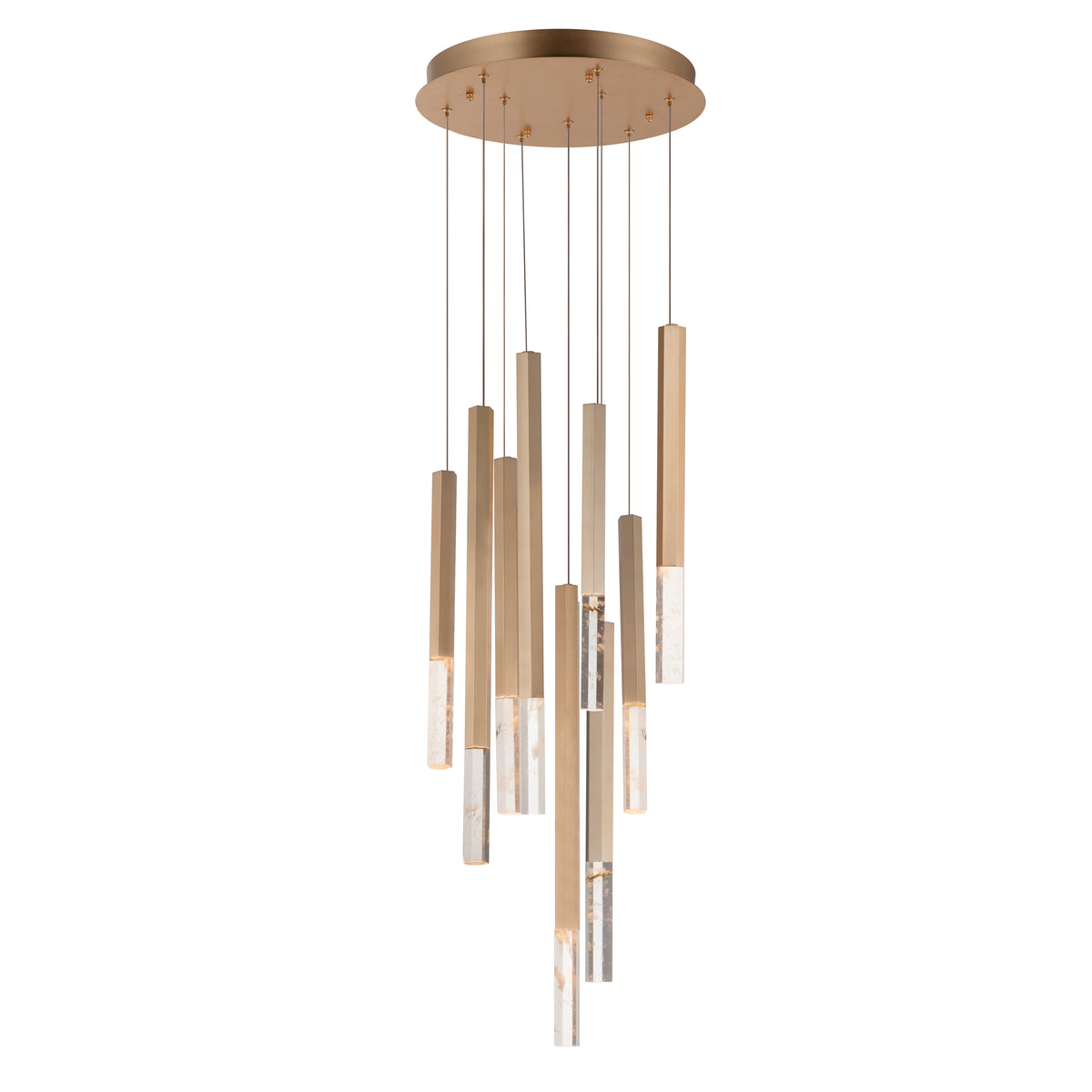 Diaphane LED 9-Light Pendant