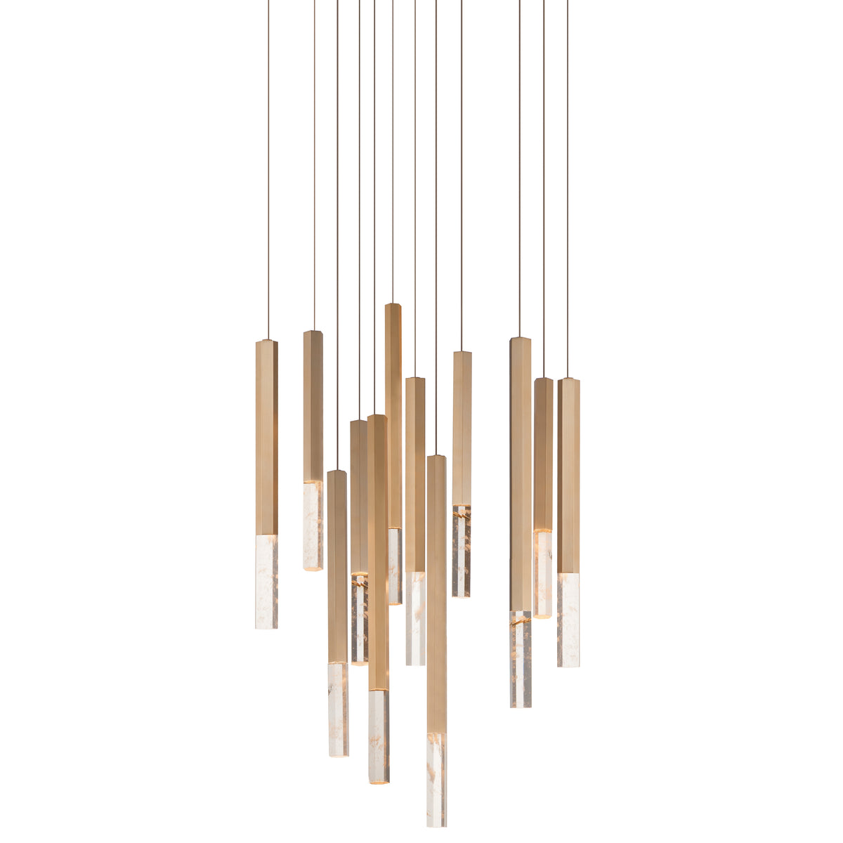 Diaphane 12-Light LED Pendant