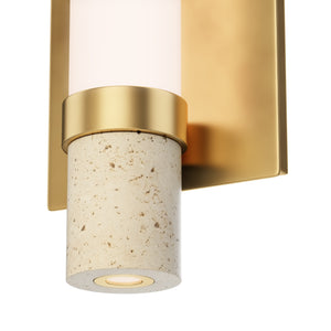 Travertine 1-Light LED Wall Sconce