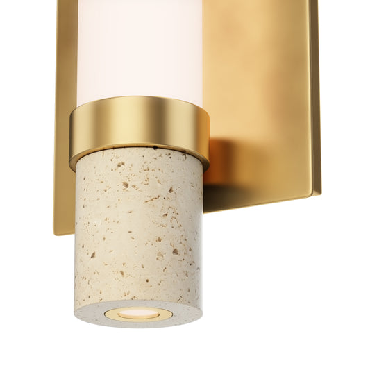 Travertine 1-Light LED Wall Sconce