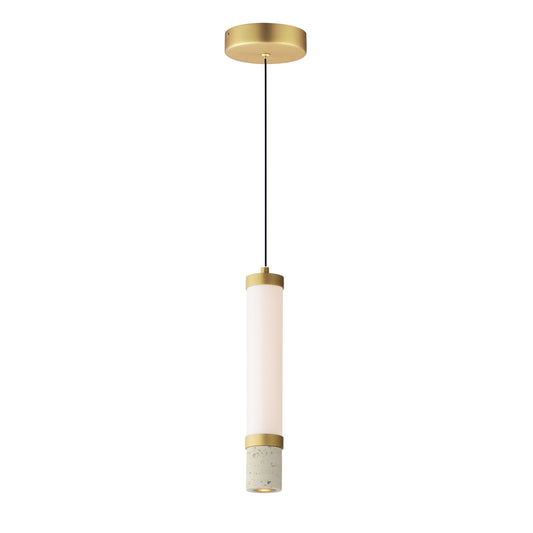 Travertine 1-Light LED Pendant
