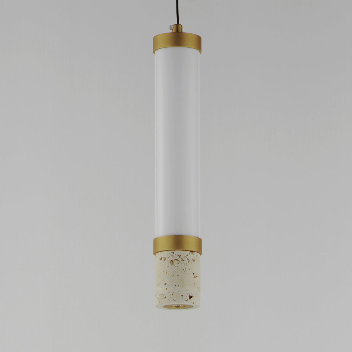 Travertine 1-Light LED Pendant