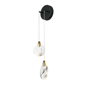 Pebble 2-Light Wall Sconce