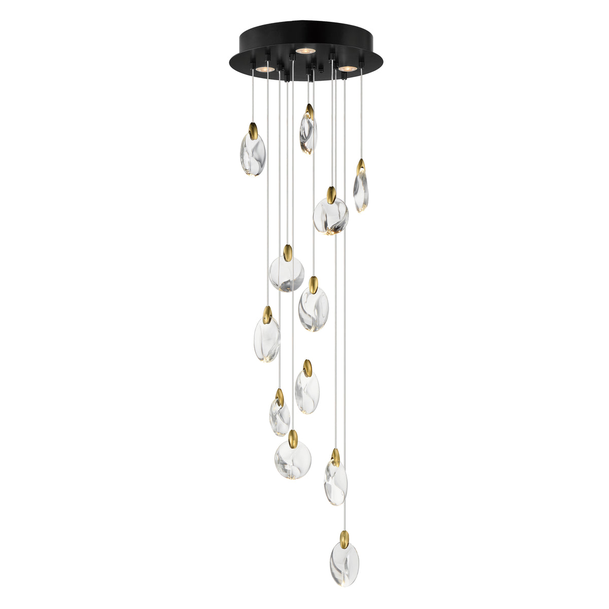 Pebble 12-Light LED Pendant